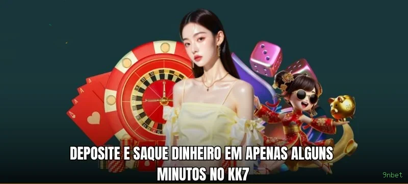 Imagem promocional do cassino online da 9nbet mostrando jogos ao vivo